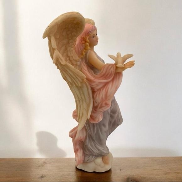 Angel With Dove Seraphim Classics Isabel ‘Gentle Spirit ’ 1993, Retired Rare - Picture 8 of 10